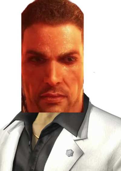 Accidental masterpiece I made by putting for who&rsquo;s sake (OG Yakuza 1) over late game Walkers Lines (repost because it got removed on the main sub)