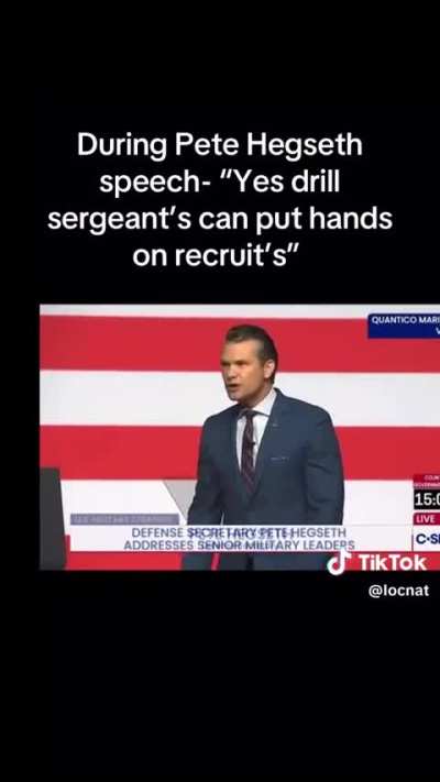 Hegseth: &ldquo;Basic training is being restored to what it should be: scary, tough, and disciplined. We're empowering drill sergeants to instill healthy fear in new recruits... Yes, they can shark attack, they can toss bunks, they can swear, and yes, they can 