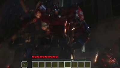 Transformers cybertron BUT it&rsquo;s Minecraft!
