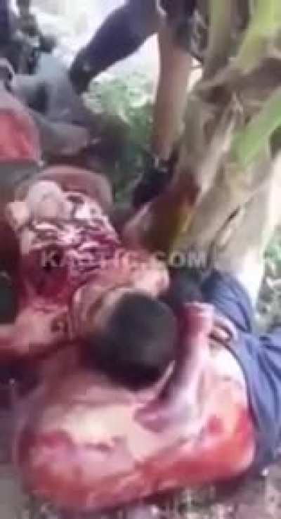 Mexican police officers son flayed alive