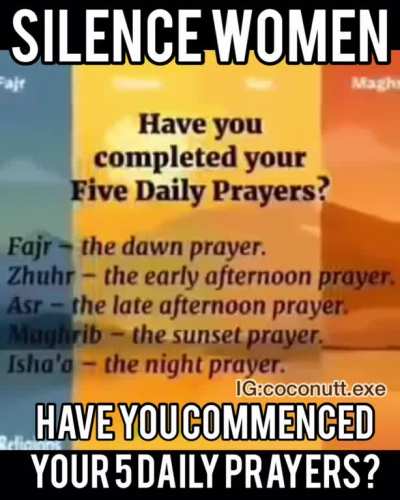 Audacious women that is haram😡😡😡