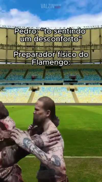 Pedro: "to sentindo um desconforto" - Preparador f&iacute;sico do Flamengo: