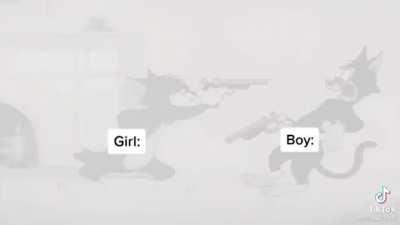 Girl bad