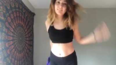 Taking off my shirt