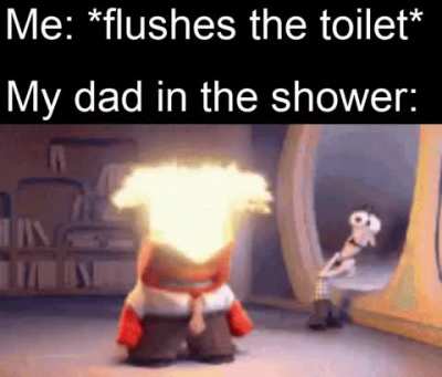 I'm sorry dad I didn't mean to&ndash;