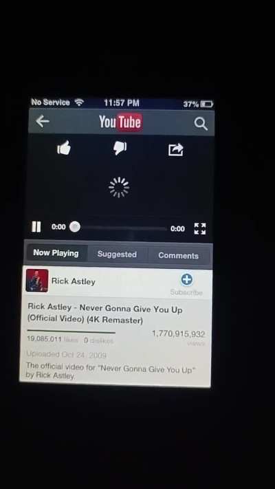 Trying youtube on ios 6