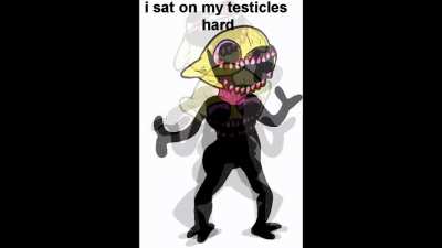 i broke my nuts