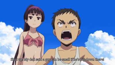 Thats the wrong "Big down there" [Ao no Exorcist]