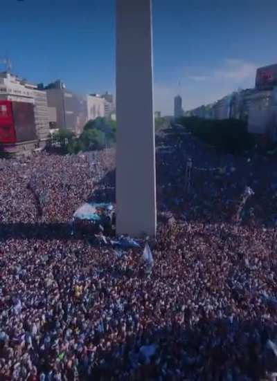 Argentines went really wild