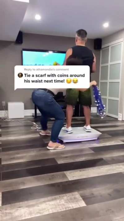 To workout at home