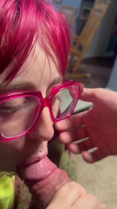 Pink haired girls do it the best