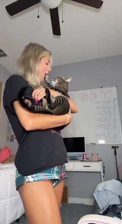 Unexpected kitty