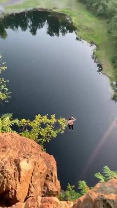 My man kept falling