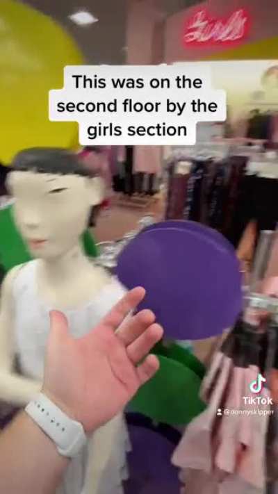 Finding a racist mannequin at Boscovs&hellip;