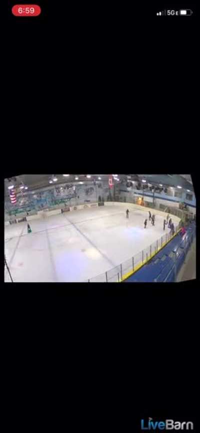 Zamboni explodes!