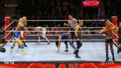 Tonight on RAW: Liv Morgan, Bianca Belair, Dana Brooke, Rhea Ripley &amp;amp; Nikki A.S.H vs Becky Lynch, Queen Zelina, Carmella, Duodrop &amp;amp; Tamina!