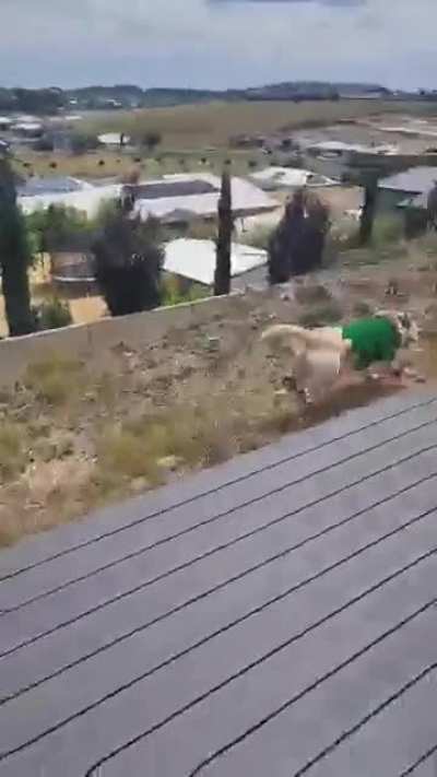 My sister getting taken out