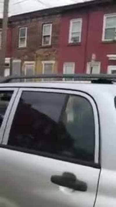 Girl tries to save her boyfriend form getting jumped and then ...