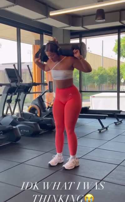 Ana is stacked