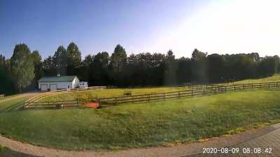 5.1 Magnitude Earthquake in the Carolina&rsquo;s this morning captured by Wyze.