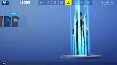 The last footage of my old FN account on mobile before being unlinked from Apple &amp;amp; Xbox