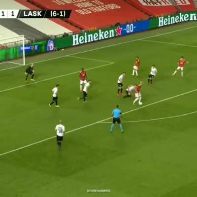 Andreas Pereira's was something different yesterday...