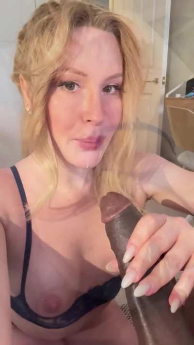I don’t slide my ass on bigdick. I smash-slam my ass on a big monsterdick.