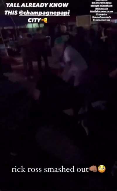 rick ross got jumped by ovo goons in canada