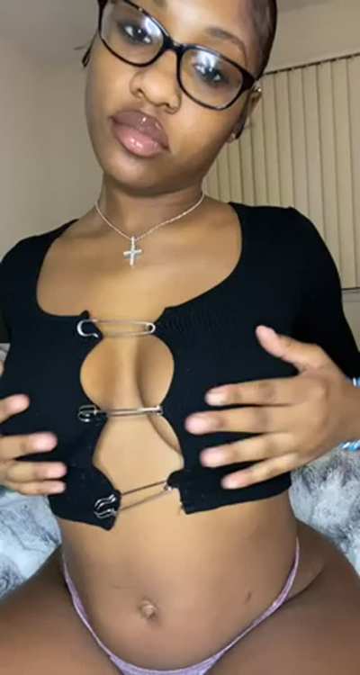Cum on my tits?