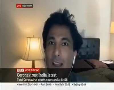 Fitting reply to this BBC anchor who asked this Chef from India who made it big whether his &lsquo; Hunger &lsquo; was because he was from India ? Hear the brilliant answer of a proud Indian!