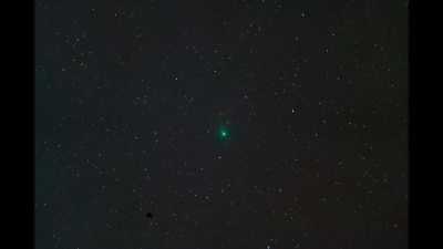 Timelapse of the comet ZTF.