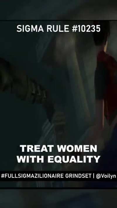 NEVER let "women" distract you from the #Grindset (Sigma Rule 5)
