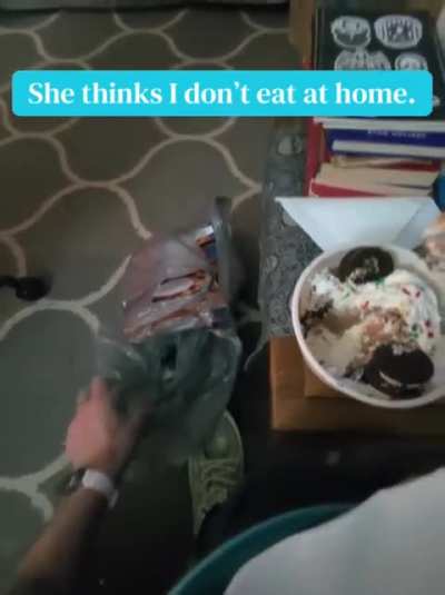 The Oreos in the ice cream was nice touch tho!