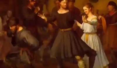 A SD clip made for a medieval music album
