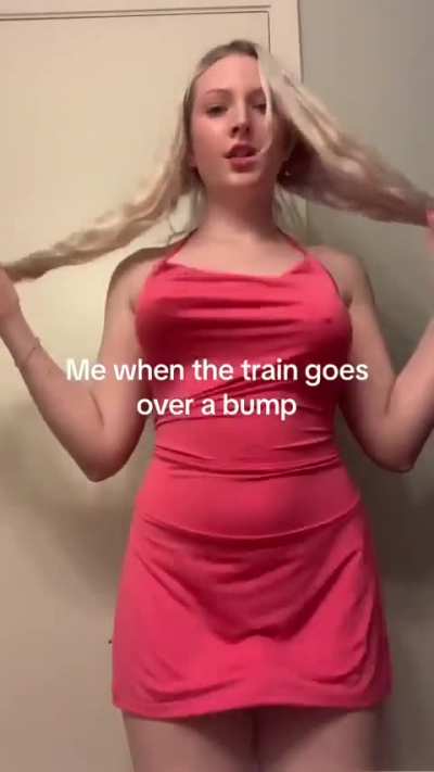 Do you like when trans girls have bouncy boobs?😅