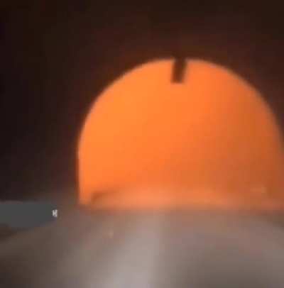 Woman driving through CA wildfire to save mother is the most terrifying visual ever. The other side of the tunnel is pure hell.