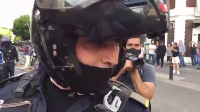 Man sets officer on fire in Mexico