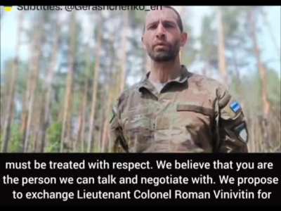 Appeal on behalf of the Legion "Freedom of Russia" to Yevgeny Prigozhin.