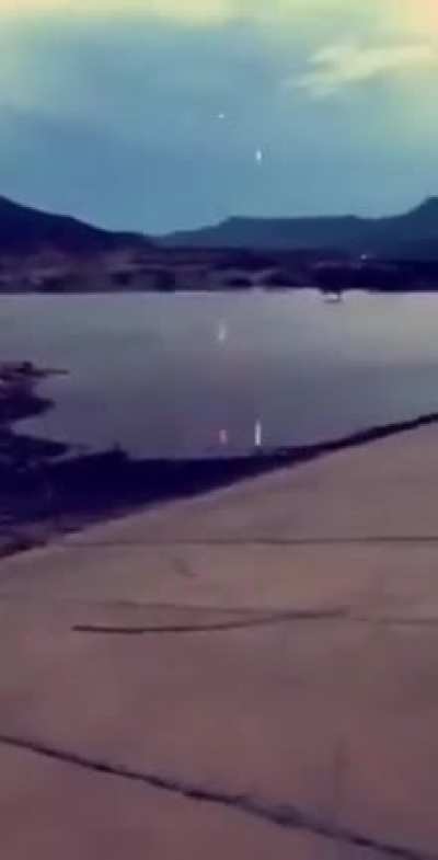 bullets bouncing off water ...