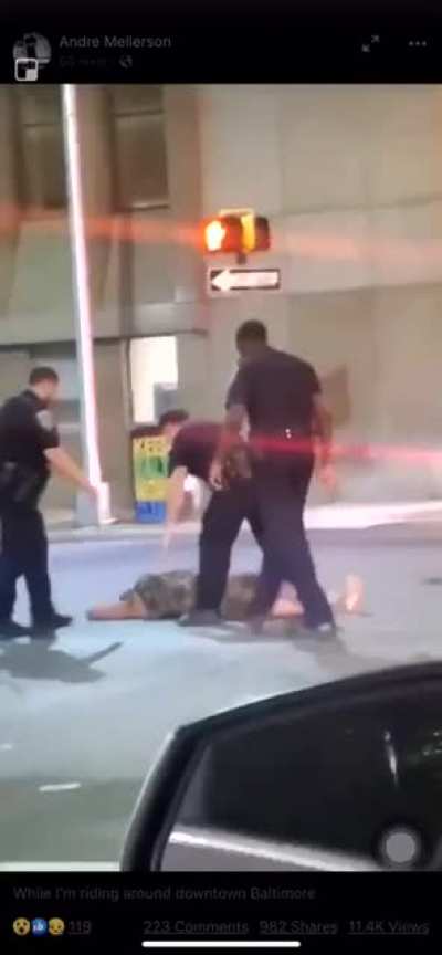 When you think you can attack police officer, but you can't