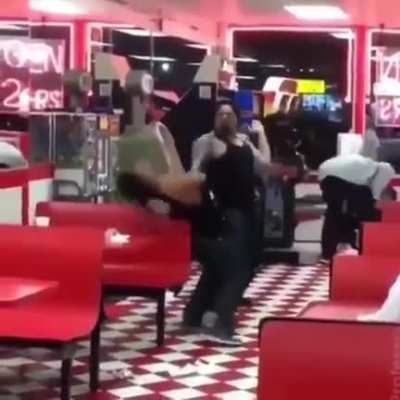 He bitch slapped him into a different dimension&hellip;