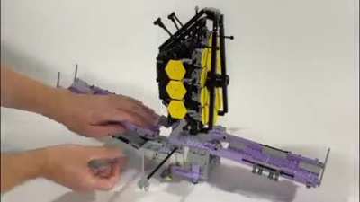 JWST is back on LEGO Ideas. Hopefully third time&acirc;s the charm! I could use your support, Reddit!