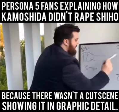 "We didn't see it, do it didn't happen"