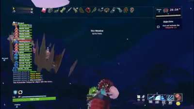 Clipping through the world + Mic spike = perfect cut scream. [Risk of Rain 2]