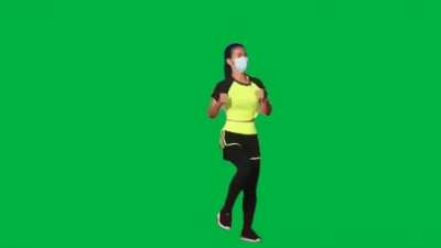 I used Runway editor's AI to rotoscope this dancer from Myanmar who was dancing in front of a coup d'etat