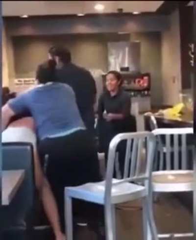 You said you didn&rsquo;t like my drink? Well how do you like this ? Now gtfo!