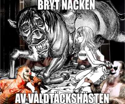 &Aring;hnej Skitarg inte Berserk h&auml;sten!