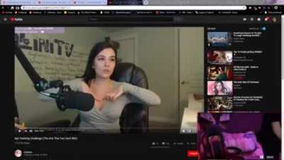 Man attempts eye tracking challenge