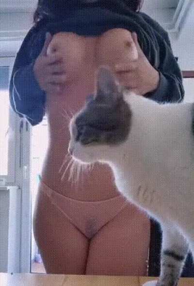 Tits drop and pussy
