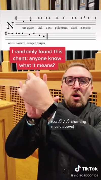 A new chant